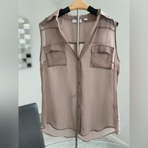 New York & Company Polka-Dot Tank, Woman’s Medium - Item 0005 - Picture 1 of 4